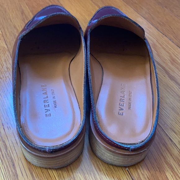Everlane Oxblood Modern Loafer Mule size 7 - Picture 3 of 10